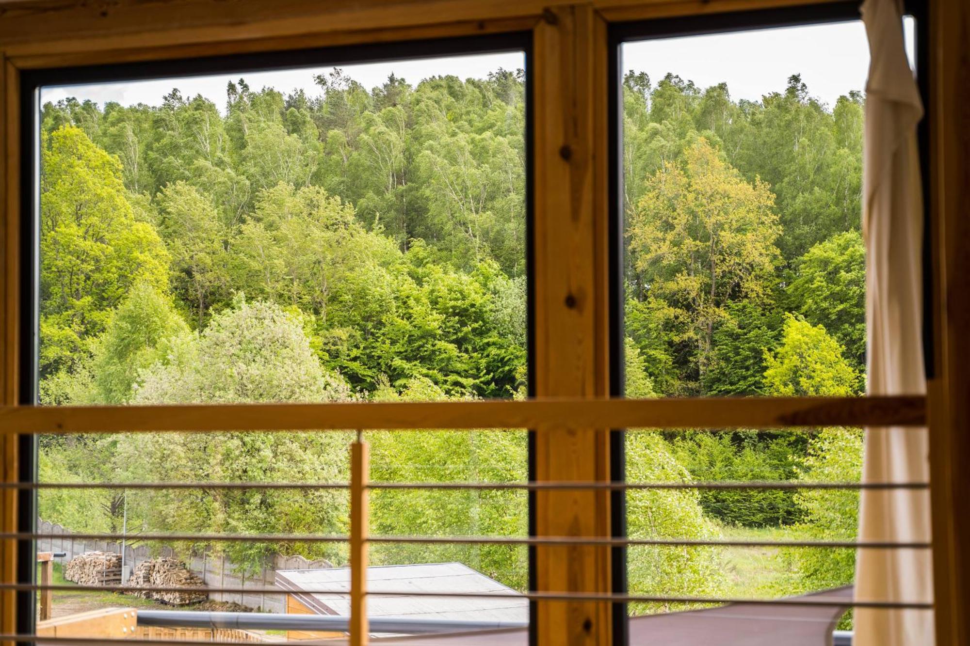 Rezerwat Wielin Sauna - Balia - Hot Tube - Jacuzzi - Basen - Klimatyzacja - Kominek Exteriör bild